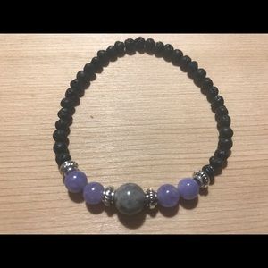 Lava Stone Essential Oil Diffuser Bracelet